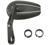 Daytona "D-MIRROR-6" Aluminium Bar End Mirror Black Long Type-U