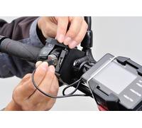 DAYTONA A Type USB Moto Socket Slim Handlebar Clamp Ø22.2/25.4