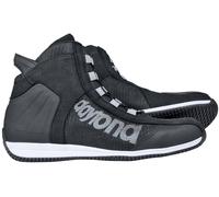 Daytona AC4 WD Motorcycle Shoes, black-white, size 37 for Men