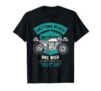 Daytona Beach Bike Week Retro Motorcycle Design T-Shirt