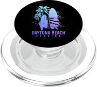 Daytona Beach Florida Surf Board Vintage Surfing Surfer PopSockets PopGrip for MagSafe