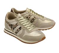 Gola Daytona Blaze II Trainer CLB852YT Women's Trainers, Gold Leopard Dark Brown, 7 UK