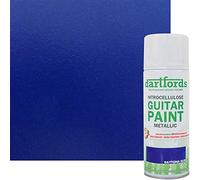 Daytona Blue Metallic Nitrocellulose Guitar Paint 400ml Aerosol