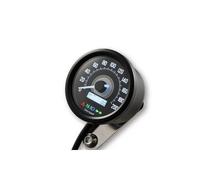 Daytona Velona 60 Speedometer 200 km/h/mph incl. Control Lights - White LED, white