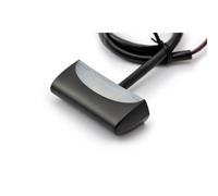 DAYTONA Corp. License plate light, black, E-gepr., black