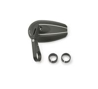 Daytona "D-MIRROR-6" Aluminium Bar End Mirror Black Short Type-U