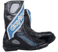 Daytona Evo Sports Motorcycle Boots, black-blue, size 41 for Men