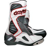 Daytona Evo Voltex GTX Gore-Tex waterproof Motorcycle Boots, white/black/red, size 45