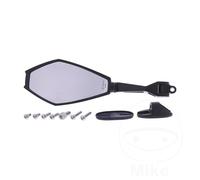 DAYTONA Fairing Mirror Left Black Universal 11"