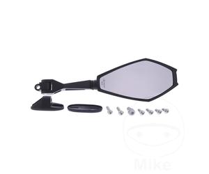 DAYTONA Fairing Mirror Right Black Universal 11"