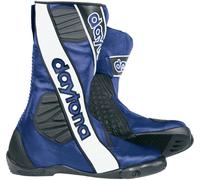 Daytona Security Evo G3 Motorcycle Boots, black-white-blue, size 40 for Men