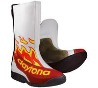 Daytona Speed Master GP II GP Motorcycle Boots, white-red, size 42 for Men