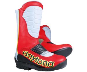 Daytona Speedway Evo SGP Motorcycle Boots, red/white/black, size 45