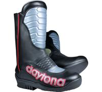 Daytona Speedway Evo SGP, outer boots 45 Black/Silver/Red