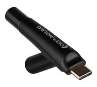 DAYTONAUDIO iMM-6C Calibrated Measurement USB-C Microphone for iPhone, iPad Tablet and Android,Black