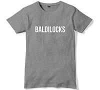 Daytripper Clothing Baldilocks Mens Funny Unisex T-Shirt-Medium-Grey