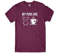 Daytripper Clothing My Puns are Quality Koala Tea Mens Funny Unisex T-Shirt-X-Large-Maroon