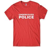 Daytripper Clothing Undercover Police Mens Funny Unisex T-Shirt-Large-Red