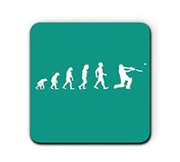 Daytripper Evolution of Cricket Kitchen Single Coaster for Mug Gift Coffee Tea Cup