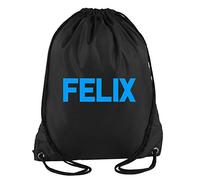 Daytripper Felix Personalised Custom Name Boys Sport Gym Bag School Gymsac 33 x 45 cm 11 Litrers