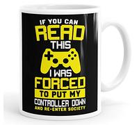 Daytripper I Was Forced To Put My Controller Down And Re-Enter Society Gamer Mug Coffee Cup