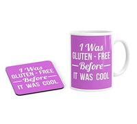 Daytripper I was Gluten Free Before It was Cool Mug and Coaster Gift Set Coffee Cup Tea