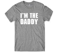 Daytripper I'm The Daddy Mens Funny Slogan T-Shirt Grey