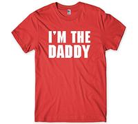 Daytripper I'm The Daddy Mens Funny Slogan T-Shirt Red