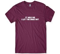 Daytripper It was Me. I Let The Dogs Out Mens Funny Unisex T-Shirt
