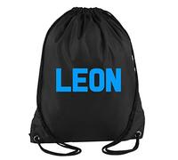 Daytripper Leon Personalised Custom Name Boys Sport Gym Bag School Gymsac 33 x 45 cm 11 Litrers