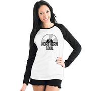 Daytripper Northern Soul 45 RPM Womens Ladies Baseball T-Shirt
