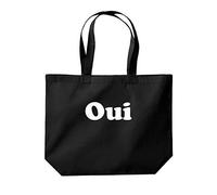 Daytripper Oui Yes French Tote Shopping Gym Beach Bag 39 x 35 x 13.5cm 18 litres
