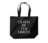 Daytripper Queen Of The North Funny Slogan Tote Shopping Gym Beach Bag 39 x 35 x 13.5cm 18 litres