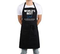 Daytripper World's Best Dad Gift Personalised Apron Father's Day Gift For Dads Daddy BBQ Accessories Cooking Birthday Christmas Gifts