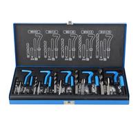 DAYUAN 131 PCs Thread Repair Kit, M5 M6 M8 M10 M12 | Drill Sleeves Threaded Sleeve Helicoil Repair Tool