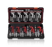 DAYUAN 131pcs Helicoil Thread Repair Kit, HSS Drill Thread Insert Repair Tool M5 M6 M8 M10 M12
