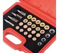 DAYUAN 64pcs M13 - M20 Oil Pan Thread Repair Kit Sump Gearbox Drain Plug Tool Set