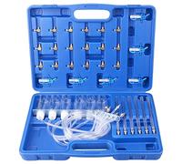 DAYUAN Diesel Return Volume Tester CDI Common Rail Injector Tester with 24 Adapters and New Adapter