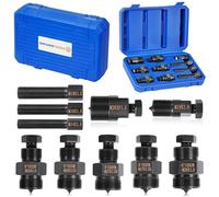 DAYUAN Motorcycle Flywheel Puller Compatible with Yamaha Kawasaki Honda Suzuki-10Pcs Set with Case