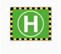 DAYUDDRICAR C138 BEL206 RC Helicopter Landing Pad Part Replacement For RC Toy Helicopter Repair Part