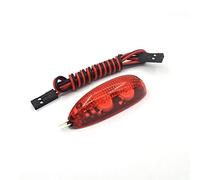 DAYUDDRICAR Drone Light Kit, 3W 5V/12V Intelligent Navigation LED Night Light with Cable for RC Drone Accessories, 1 PC(5V Red)