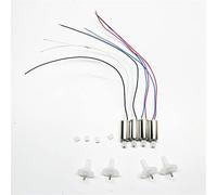 DAYUDDRICAR Drone Motor Kit, E525 Micro Drone Spare Parts - for Teng1 LS-E525 E88 RC Drone Engines Main Gears CW CCW Motors Accessories(Old E525)