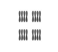 DAYUDDRICAR Drone Part for 4D V17 Drone Spare Part Drone Propeller Props Maple Leaf Blade Wing with Battery USB Charger Cable Part for 4D V17 Drone Accessories Part (Color : 16PCS Propeller)