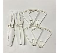 DAYUDDRICAR Drone Propellers Kit, for Syma Z3 Drone CW CCW Propeller with Blade Guard Motor Parts Replacement for Syma Z3 Drone Accessories (Color : Set 2)