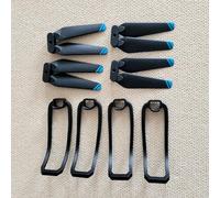 DAYUDDRICAR Drone Propellers Kit, for X6 PRO Drone Spare Part Drone Propeller Prop Maple Leaf Wing Protective Frame Blade Guard Kit Replacement for X6 PRO RC Drone Accessories Spare Part