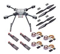 DAYUDDRICAR F550 ZD550 550mm Carbon Fiber Quadcopter Kit - Includes 5010 360KV/750KV Motor And 40A 2-6S Brushless ESC(5010 360KV)