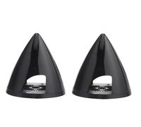 DAYUDDRICAR RC Propeller Spinner, RC Airplane Nylon Plastic Propeller Spinner 1.5"/1.75"/ 2"/2.25"/2.5"/2.75"/3" Black For RC Airplane Plane Accessories Spare Part, 2 PCS(75MM)