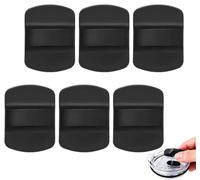 Dayume 6Pcs for Yeti Replacement Magnetic Lid Slider, Top Lid Slider Push Block Parts for Yeti Rambler Tumbler Water Bottle10/ 14/16/ 20/26/ 30 oz, Black