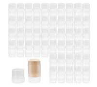 Daywhote 50 Pcs Empty Deodorant Containers Twist up Filling Stick Plastic Refillable Deodorant Holder Balm Tubes for Homemade Lipstick Sunscreen Balm Lotion(30ml)