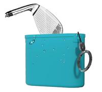 Dayysiuy Club Washer for Golf Bag, Golf Club And Ball Washing Bag With Carabiner Clip, Portable Grooves Washing Tool, Compact On-Course Accessory for Friends Youth Husband